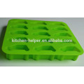 Professional fabricante Food Grade reutilizável novidade carro forma antiaderente Silicone gelo molde para o Natal